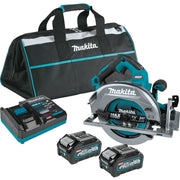 Makita 40V max XGT Brushless Cordless 7-1/4" AWS  Circular Saw 4.0Ah Kit w/ 2-Batteries
