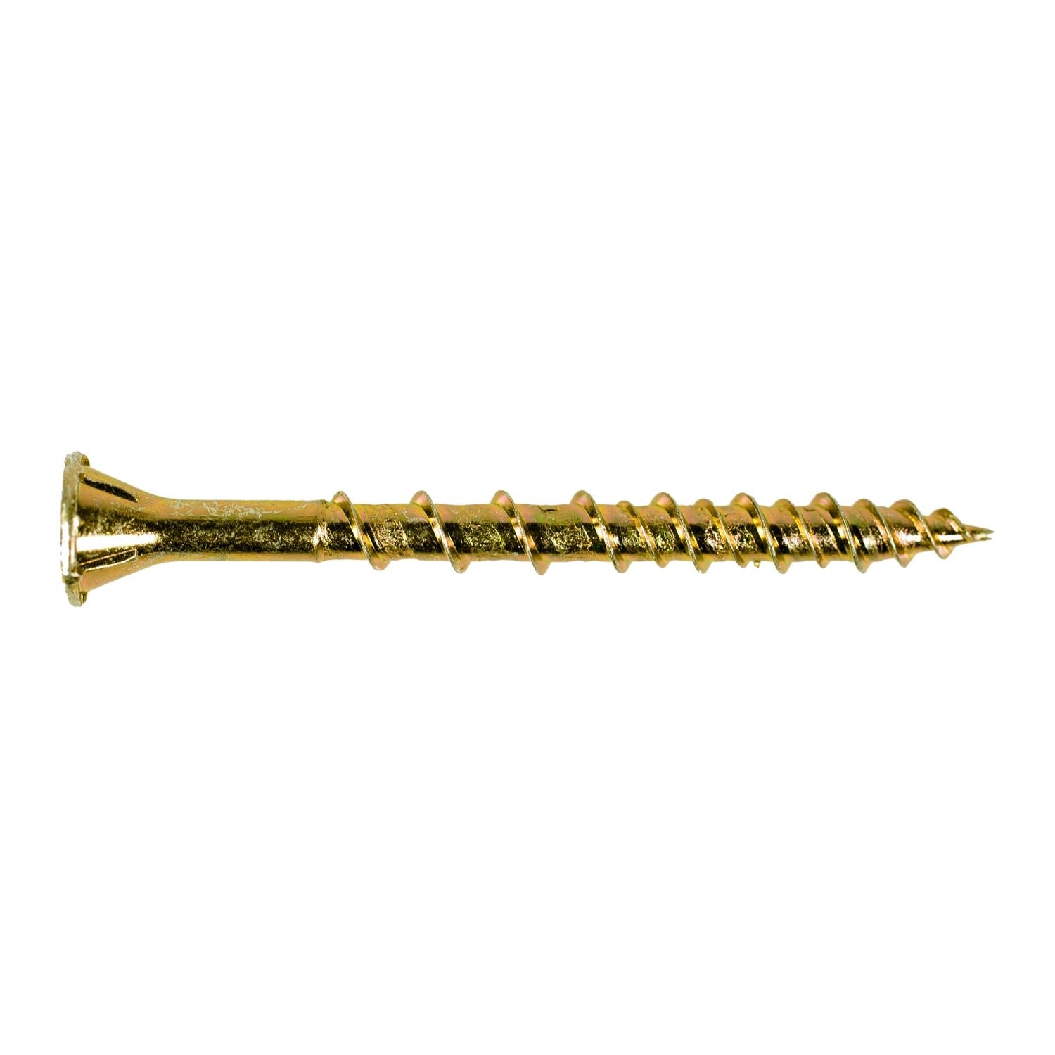 Simpson Strong-Tie Strong-Drive Subfloor Collated Screw, #9 x 2-in. T25, Yellow Zinc, 1000-Pack (HCKWSV2S)