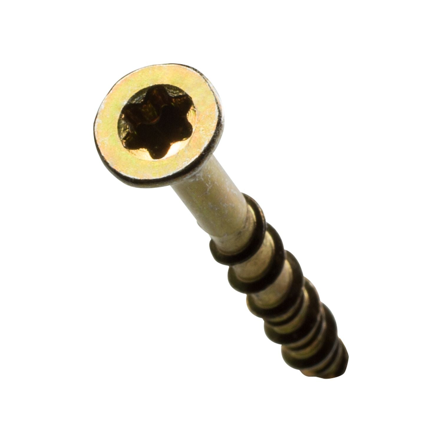 Simpson Strong-Tie HCKWSV3S Strong-Drive WSV SUBFLOOR Screw (Collated),  #9 x 3-in. T25, Yellow Zinc, 500-Pack