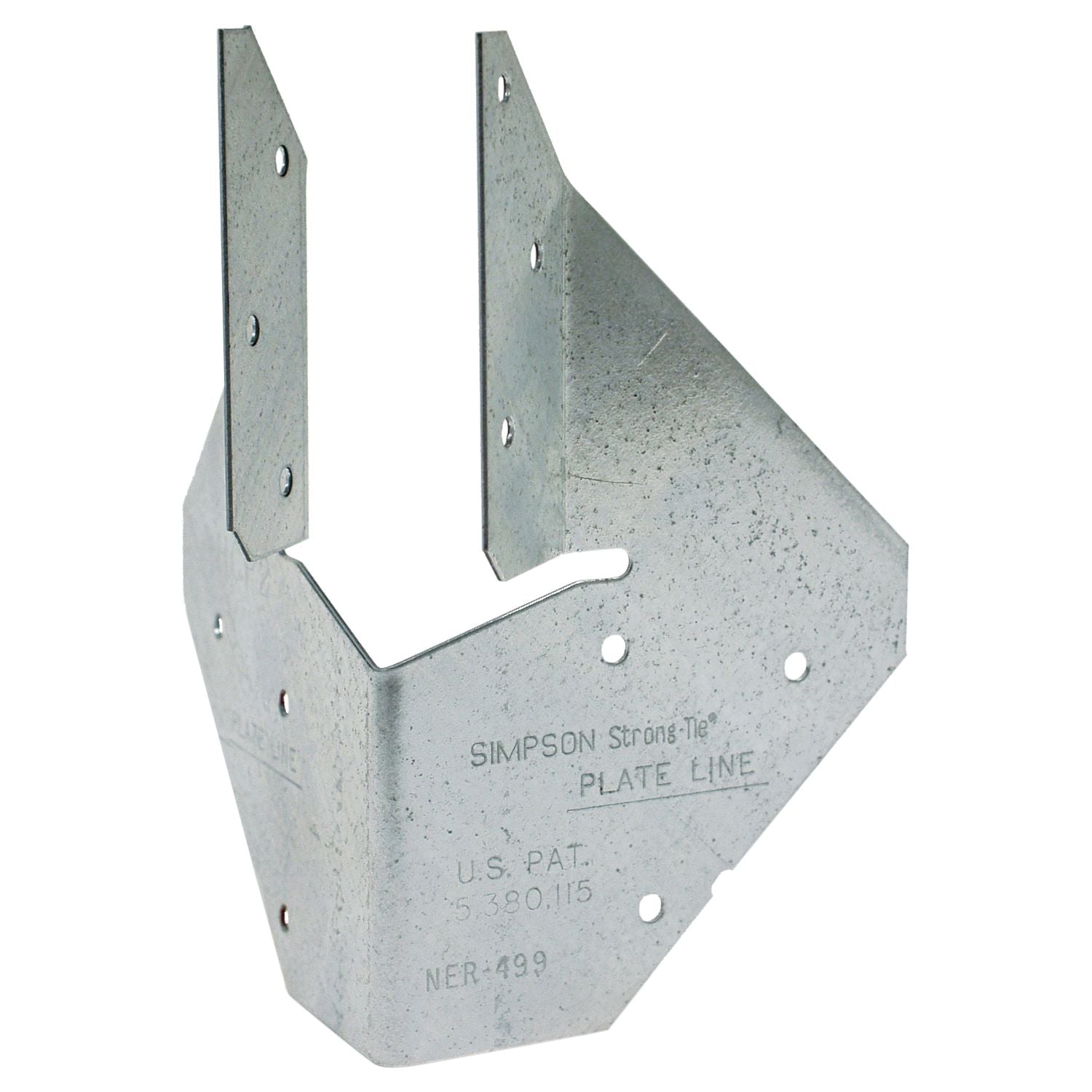 Simpson Strong-Tie HCP2 HCP 18-Gauge Galvanized Hip Corner Plate for 2x