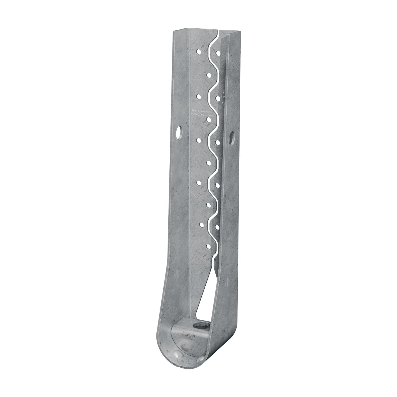 Simpson Strong-Tie 16-5/8-in. Galvanized Predeflected Holdown with Strong-Drive SDS Screws (HDU8-SDS2.5)