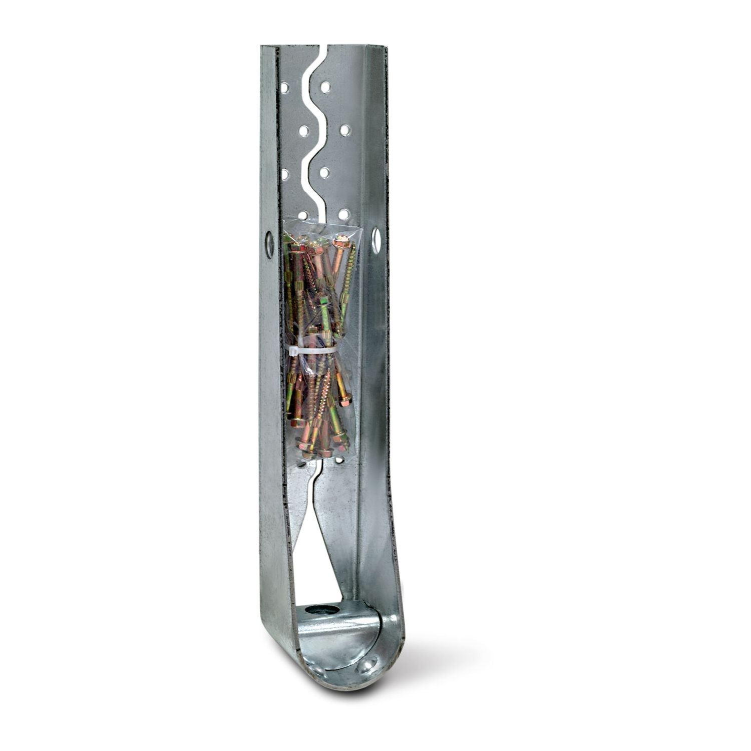 Simpson Strong-Tie 16-5/8-in. Galvanized Predeflected Holdown with Strong-Drive SDS Screws (HDU8-SDS2.5)