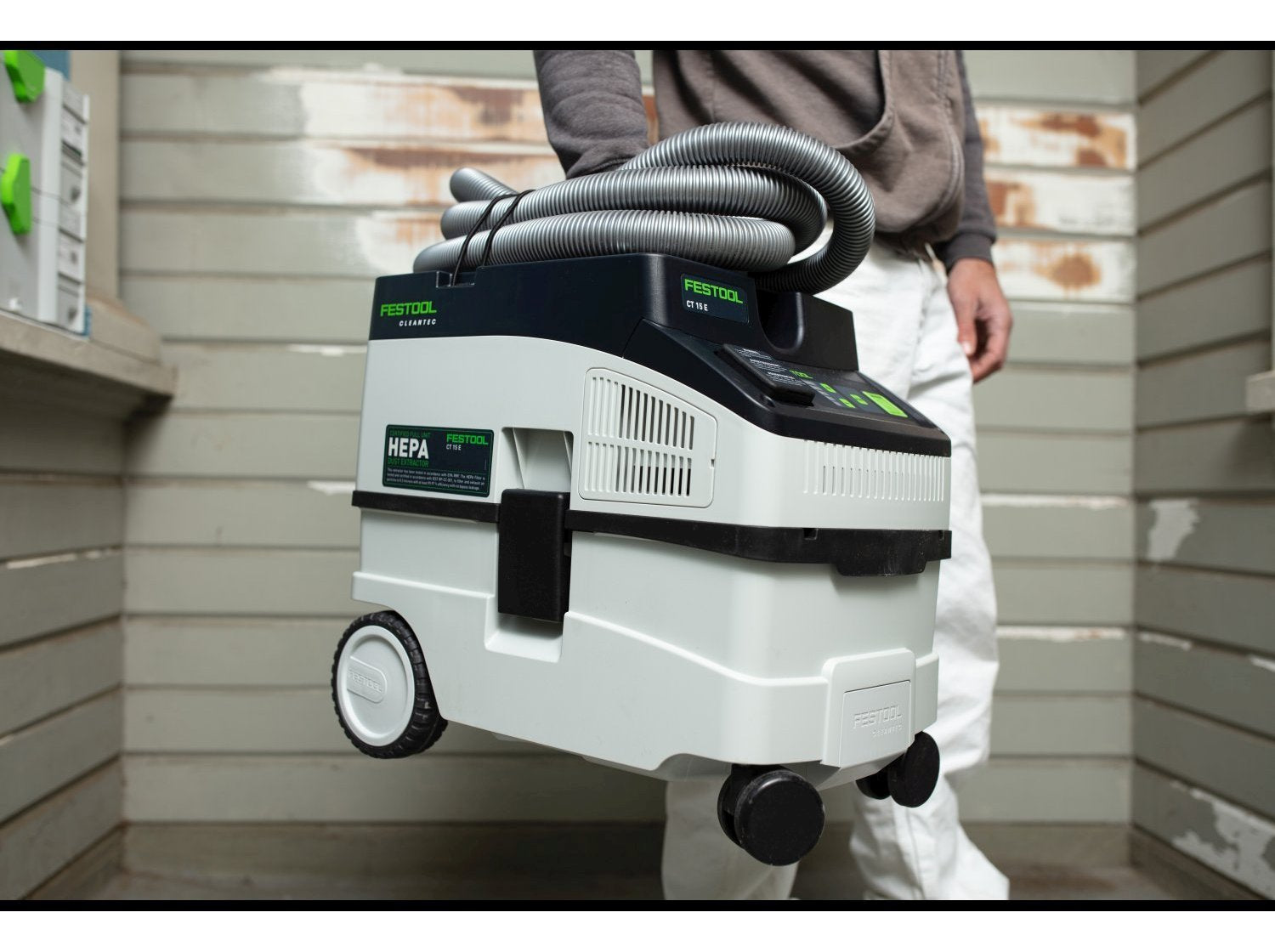 Festool 578441 CLEANTEC CT 15 E HEPA Dust Extractor (No Bluetooth)