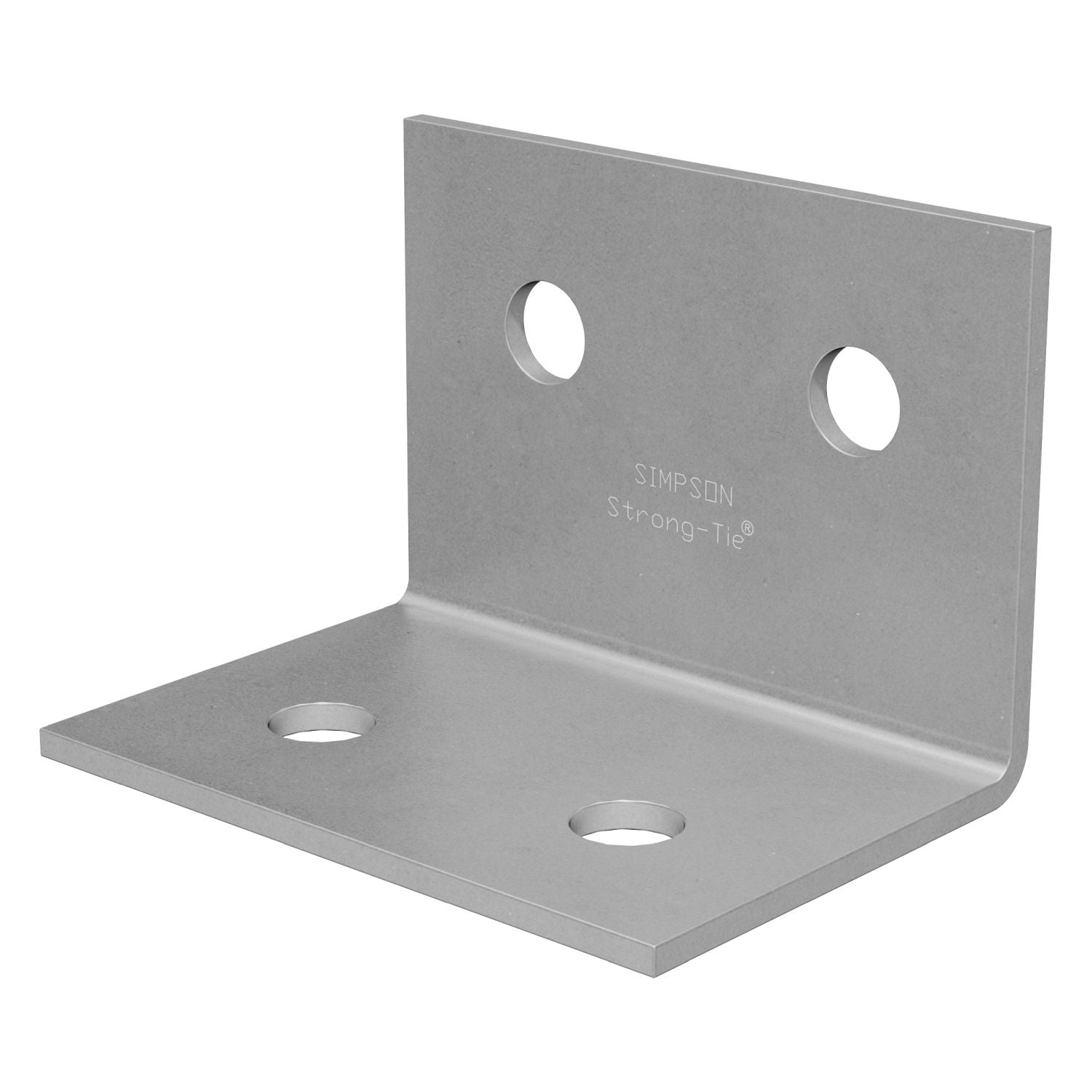 Simpson Strong-Tie HL46HDG HL 4-1/4-in. x 6-in. Hot-Dip Galvanized Heavy Angle