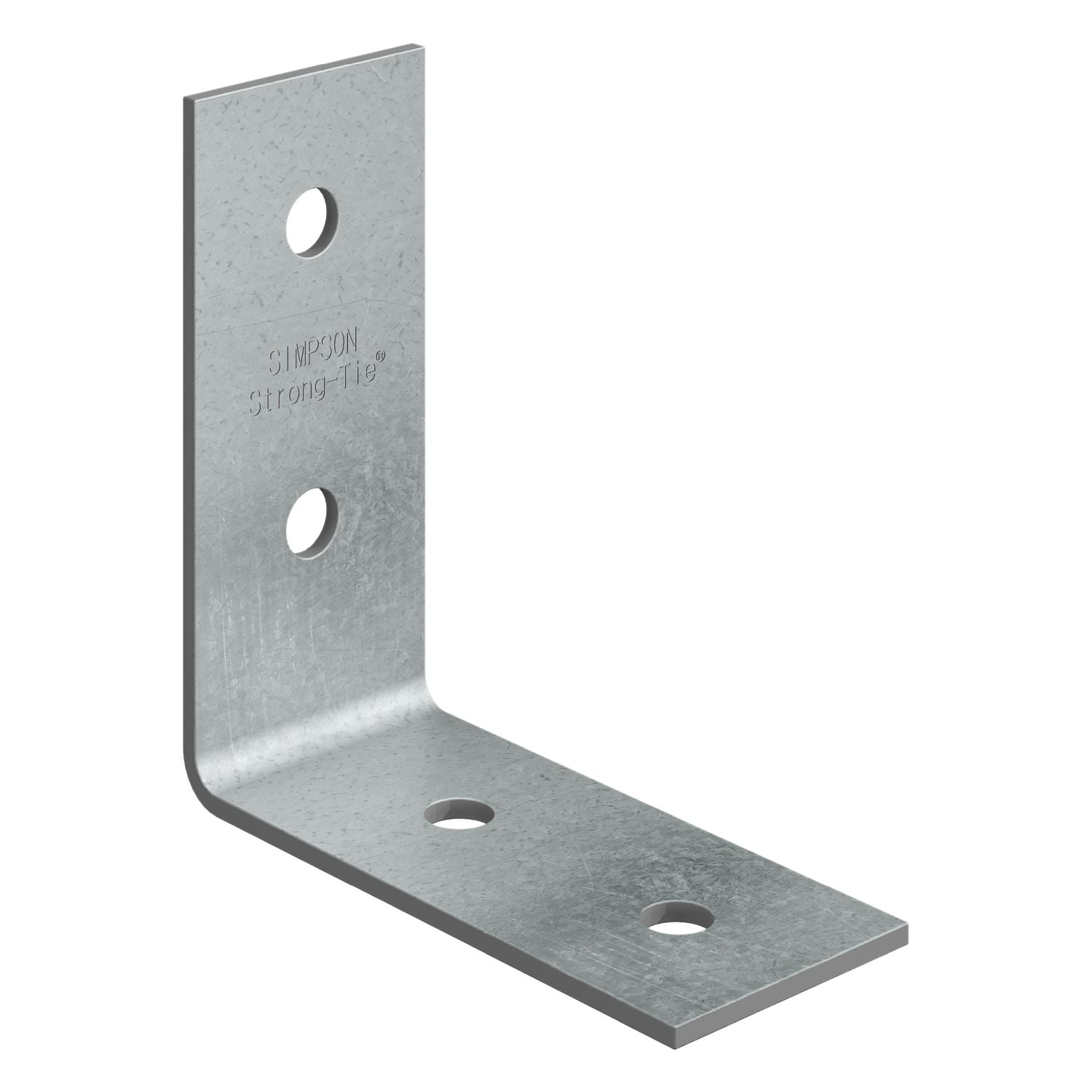 Simpson Strong-Tie 5x3 L-Shaped Heavy Framing Angle Bracket - Hot Dip Galvanized (HL53HDG)