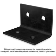 Simpson Strong-Tie HL57PC HLPC 5-3/4-in. x 7-1/2-in. Black Powder-Coated Ornamental Heavy Angle