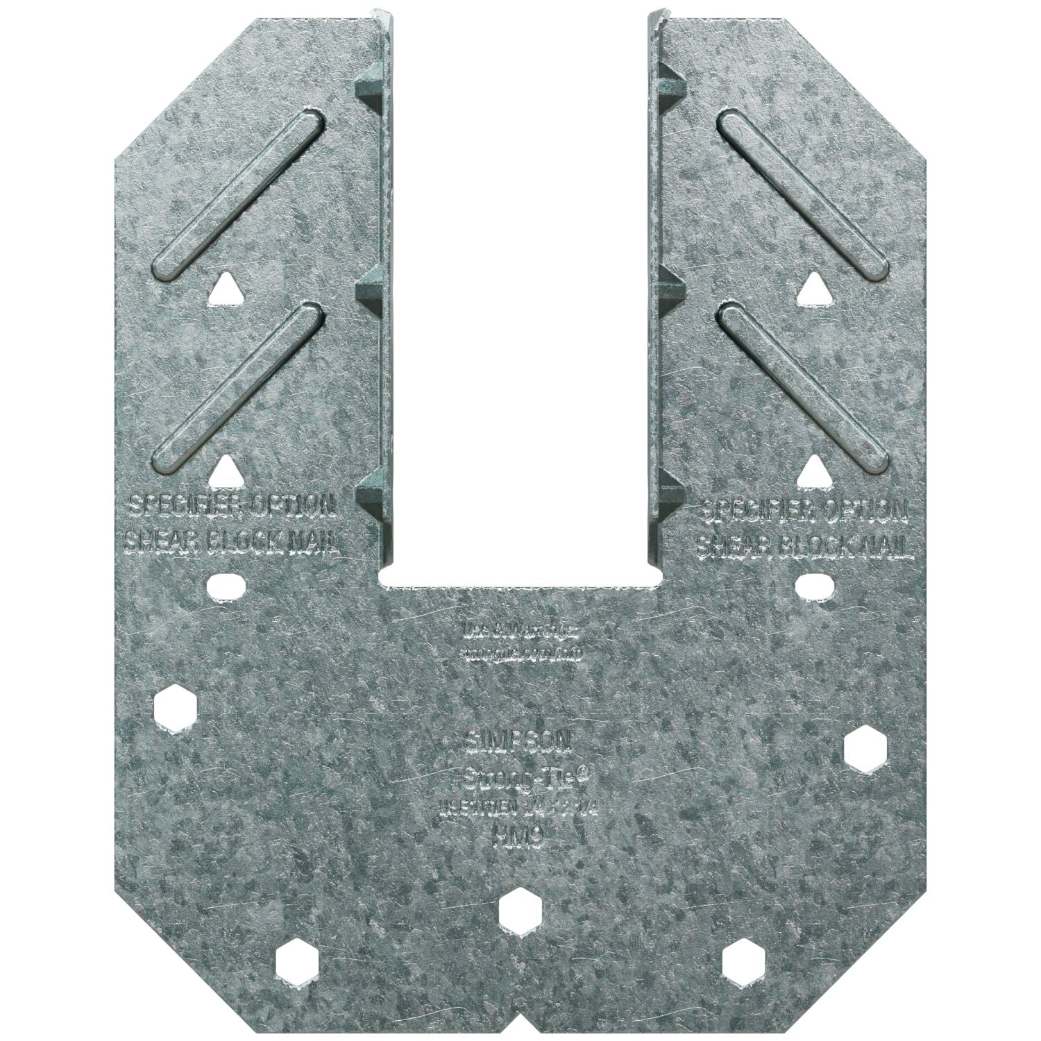 Simpson Strong-Tie HM9KT HM9 18-Gauge Galvanized Hurricane Tie