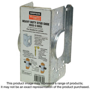Simpson Strong-Tie HSS2-2-SDS3 HSS Galvanized Stud Shoe for Double 2x, with Strong-Drive SDS Screws