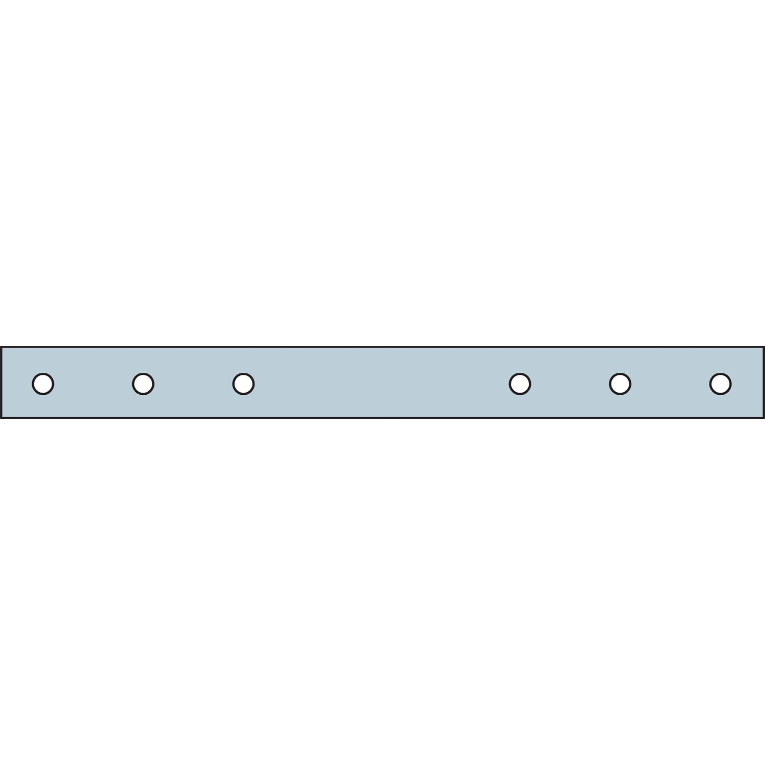 Simpson Strong-Tie HST3HDG HST 3-in. x 25-1/2-in. 3-Gauge Hot-Dip Galvanized Heavy Strap Tie