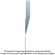 Simpson Strong-Tie HTSQ16ZKT HTSQ 16-in. 14-Gauge ZMAX Galvanized Heavy Twist Strap with Screws, 30-Pack