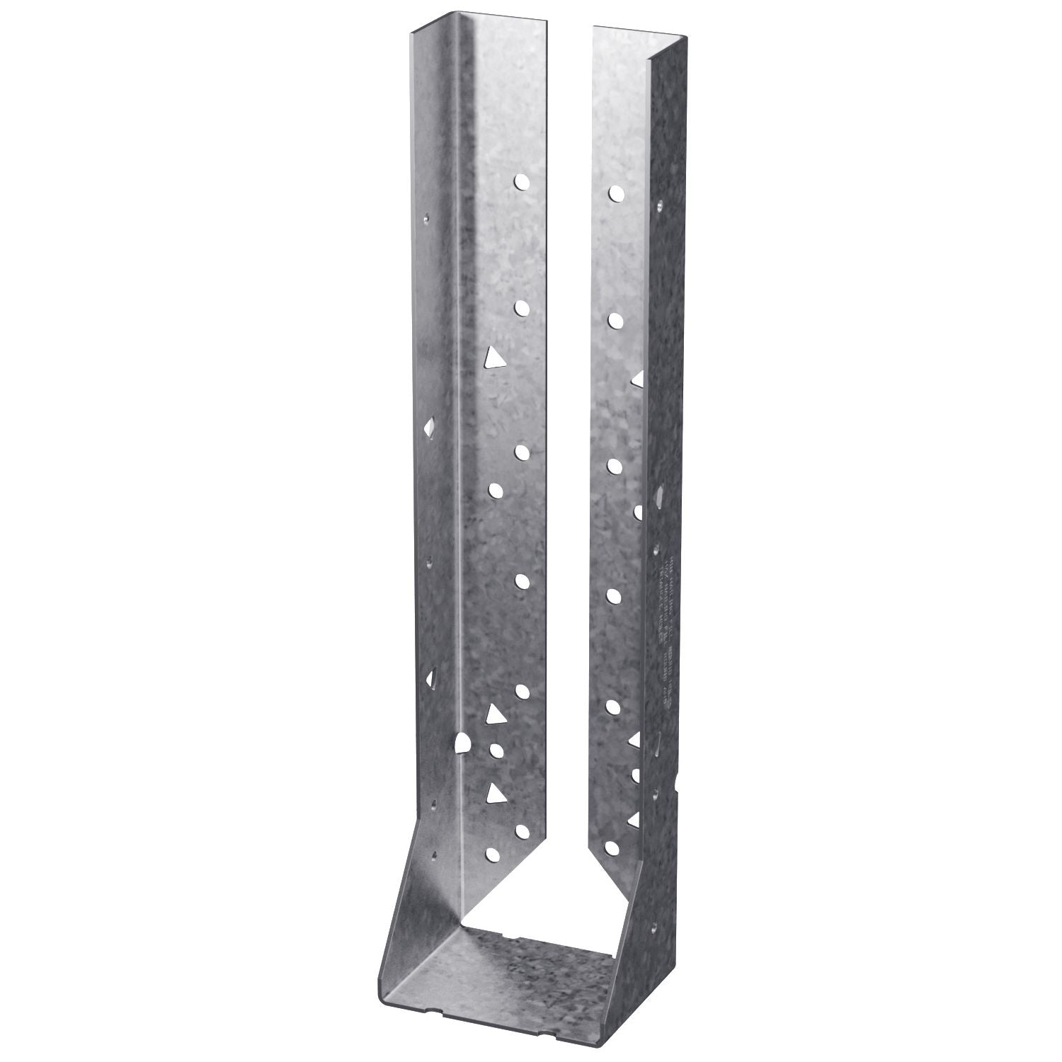Simpson Strong-Tie HUC214-2 HUC Galvanized Face-Mount Concealed-Flange Joist Hanger for Double 2x14