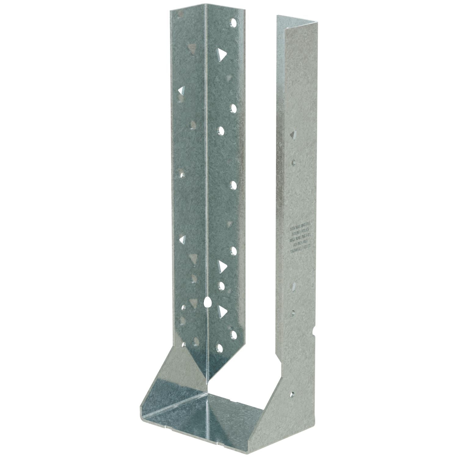 Simpson Strong-Tie HUC412Z HUC ZMAX Galvanized Face-Mount Concealed-Flange Joist Hanger for 4x12