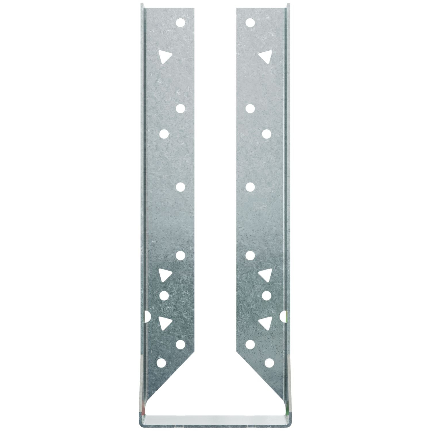 Simpson Strong-Tie HUC412Z HUC ZMAX Galvanized Face-Mount Concealed-Flange Joist Hanger for 4x12