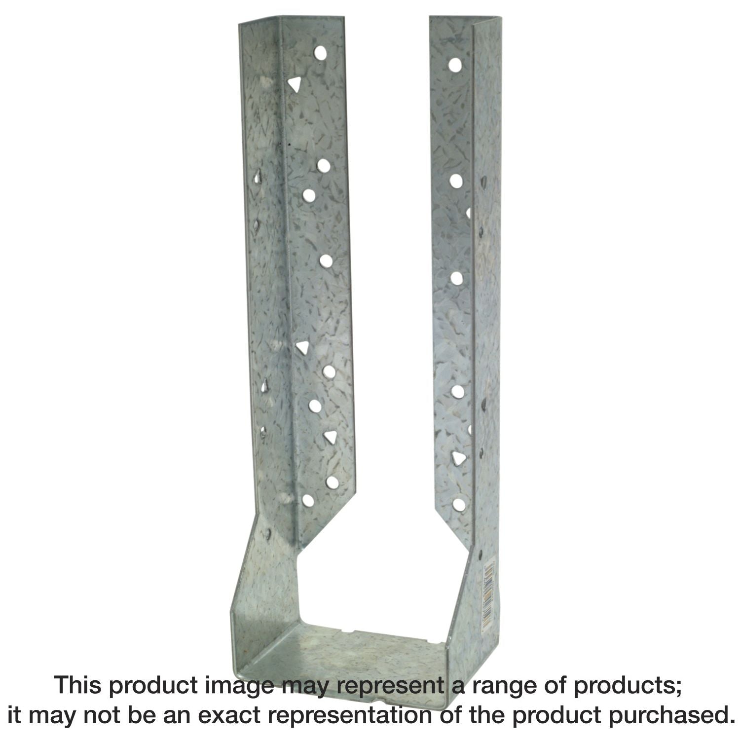 Simpson Strong-Tie HUC412 HUC Galvanized Face-Mount Concealed-Flange Joist Hanger for 4x12