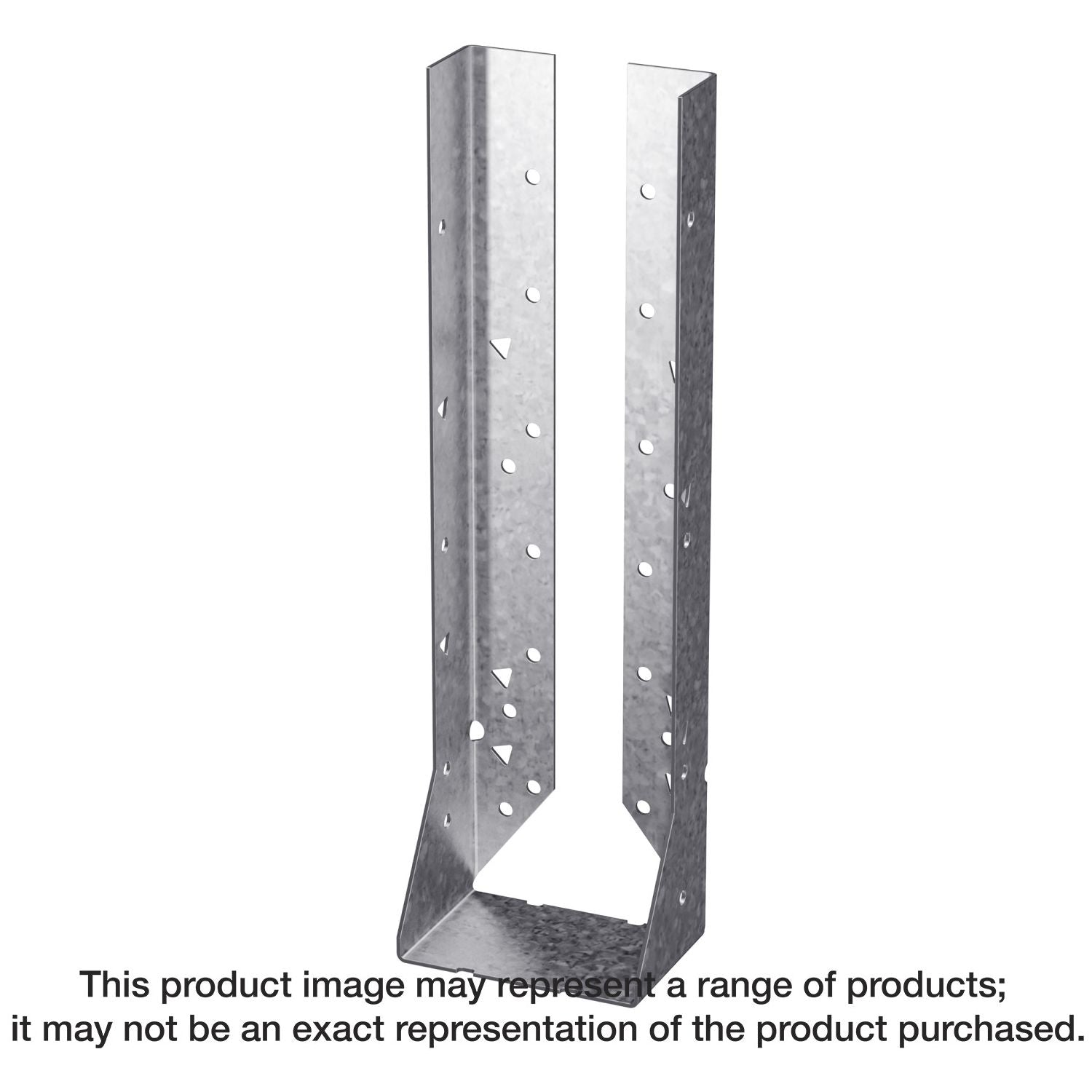 Simpson Strong-Tie HUC46Z HUC ZMAX Galvanized Face-Mount Concealed-Flange Joist Hanger for 4x6