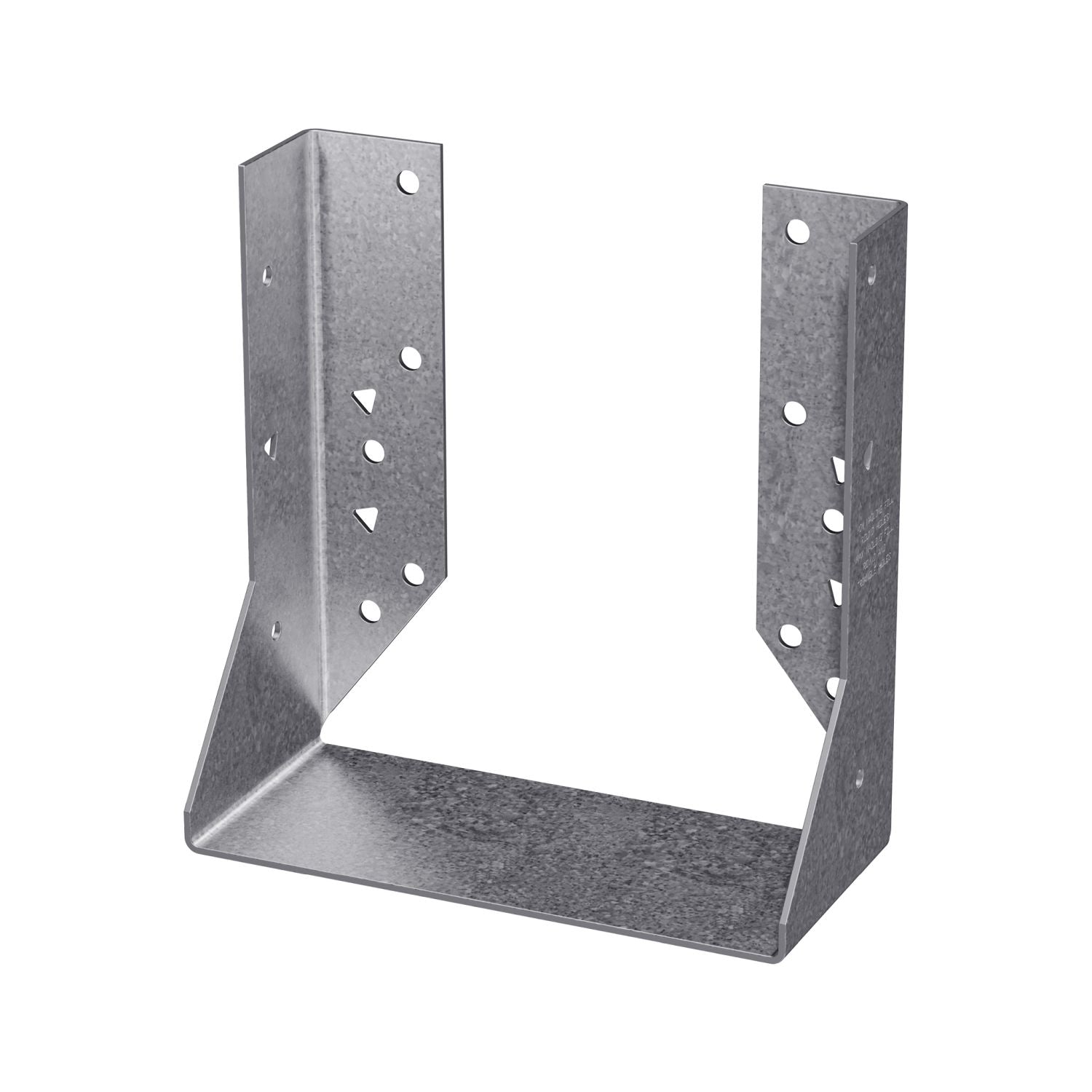 Simpson Strong-Tie HUC68 HUC Galvanized Face-Mount Concealed-Flange Joist Hanger for 6x8