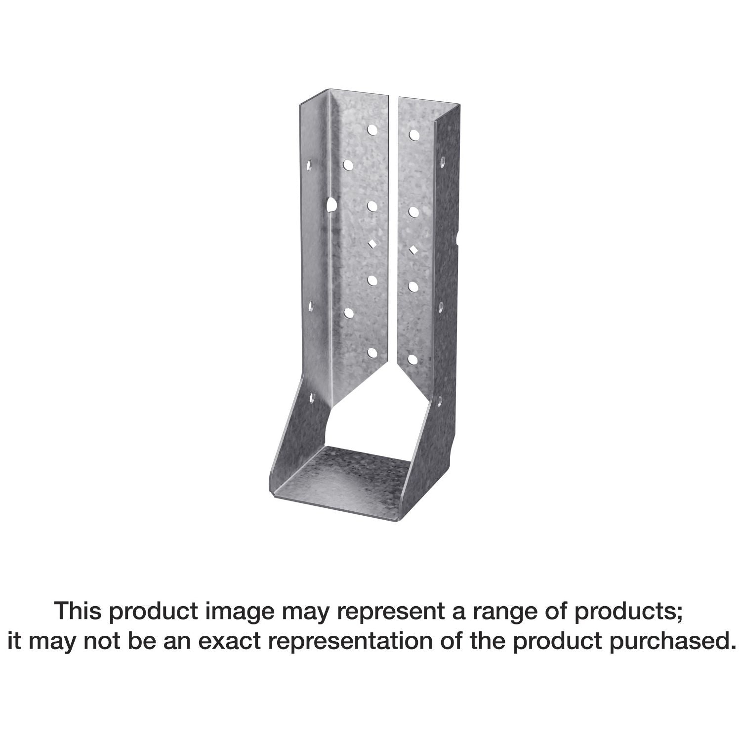 Simpson Strong-Tie HUCQ210-3Z-SDS HUCQ ZMAX Heavy Face-Mount Concealed-Flange Joist Hanger for Triple 2x10 w/ Screws