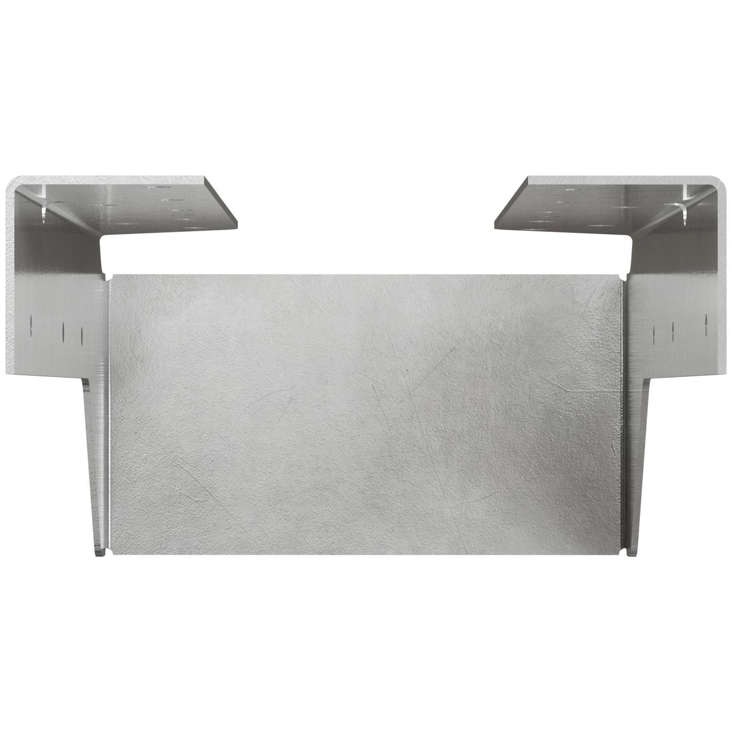 Simpson Strong-Tie HUCQ612SS-SDS HUCQ Stainless-Steel Heavy Face-Mount Concealed-Flange Joist Hanger for 6x12 w/ Screws