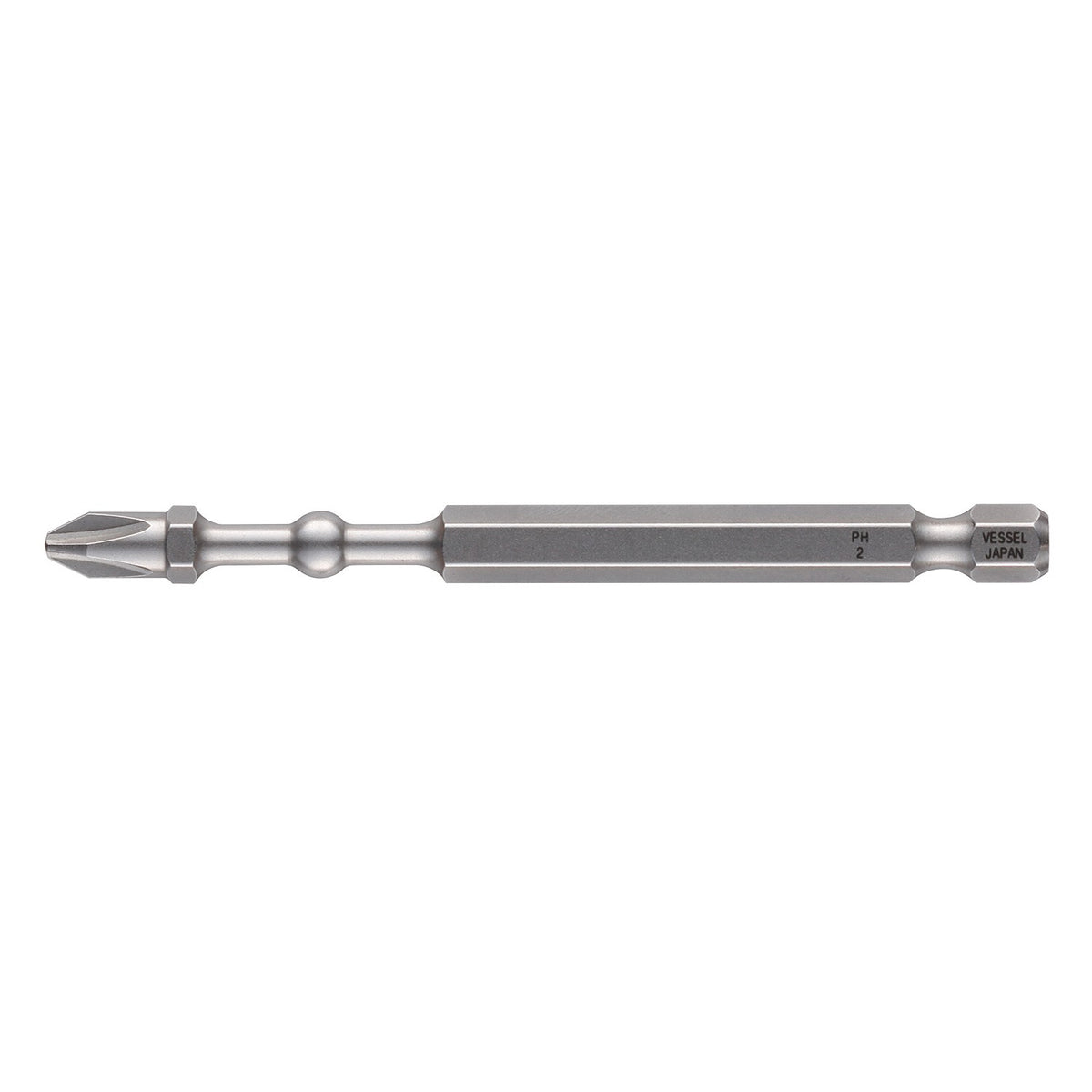 Included Phillips #2 impact ball torsion bit for Vessel 220USBS1U