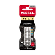 VESSEL IMPACT BALL Torsion Bit PH3 x 50mm 2pcs No.IBPH350P2