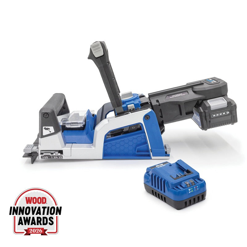 Kreg Rebel 20V Ionic Drive Pocket-Hole Joiner 4.0Ah Kit with Charger (KPTBRB100A)