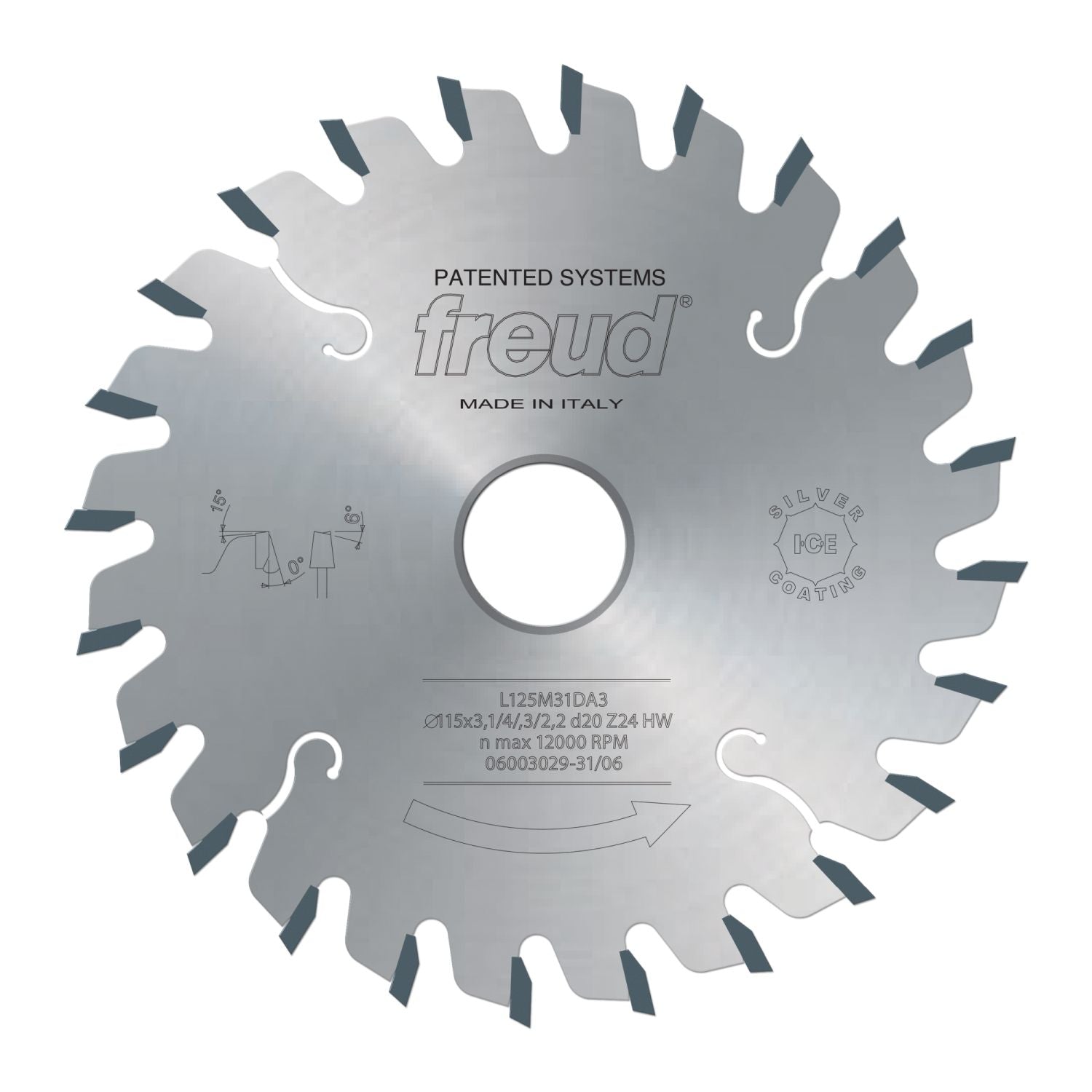 Freud LI25M31DA3 115mm Conical Scoring Saw Blade