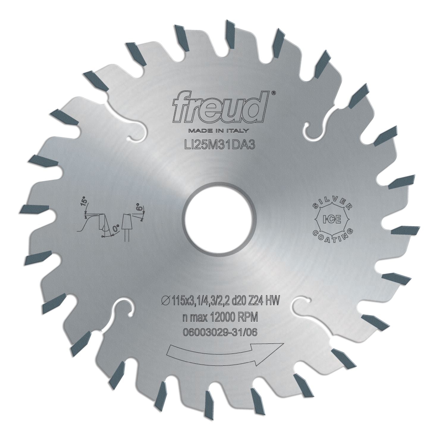 Freud LI25M43LH3 160mm Conical Scoring Saw Blade