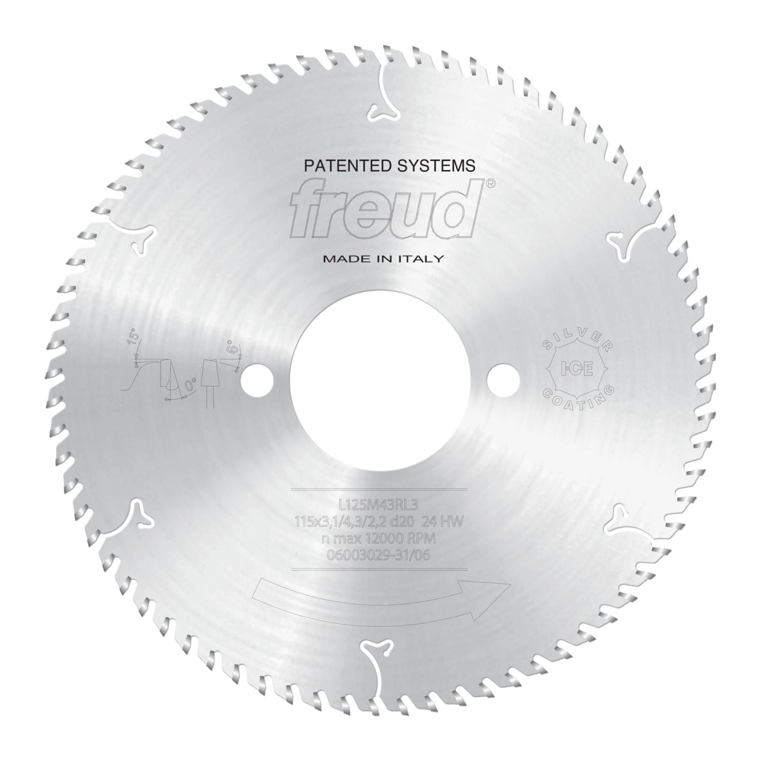 Freud LI25M43RL3 300mm Conical Scoring Saw Blade