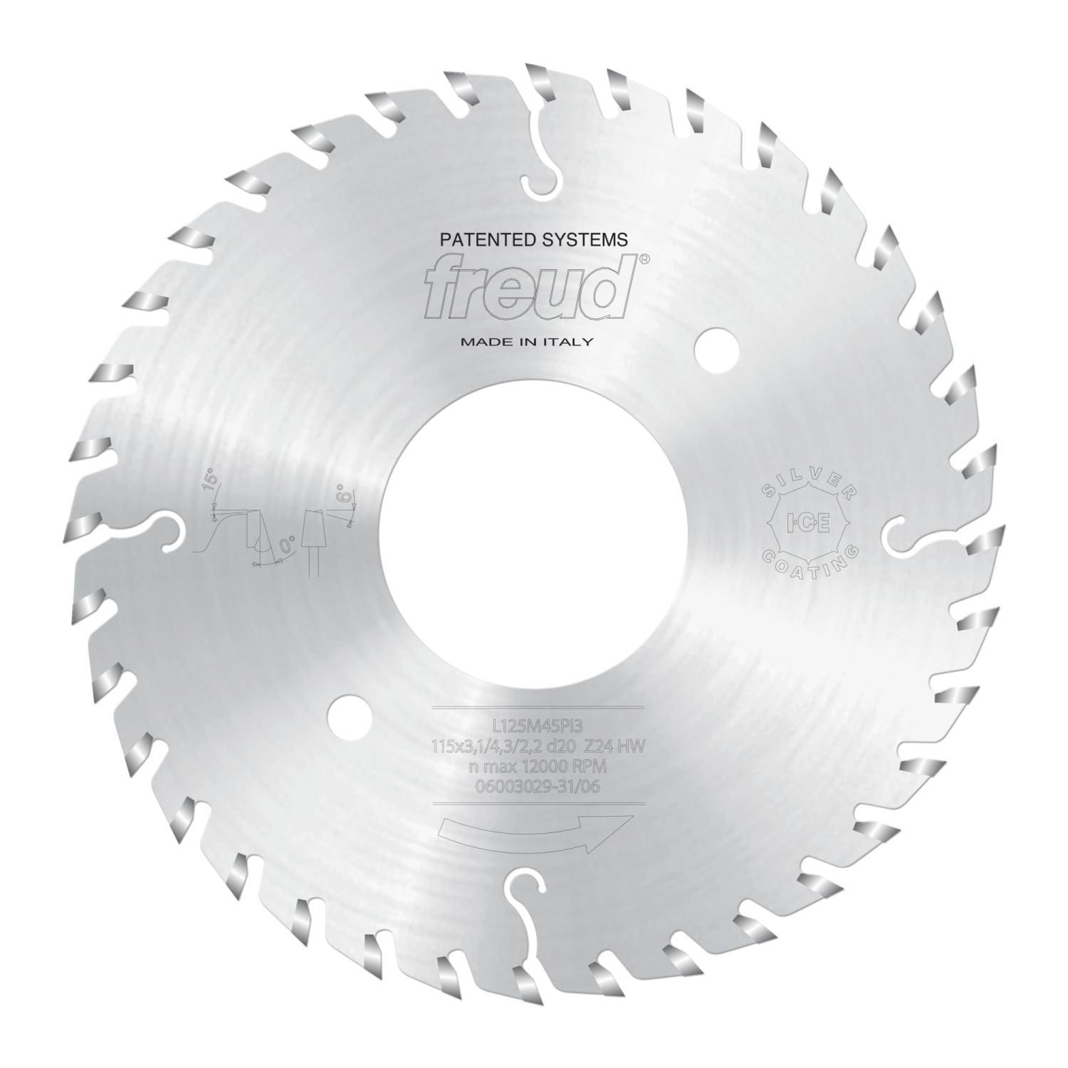 Freud LI25M45PI3 200mm Conical Scoring Saw Blade
