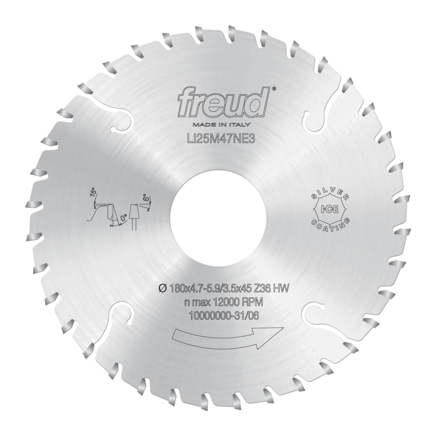 Freud LI25M47NE3 180mm Conical Scoring Saw Blade