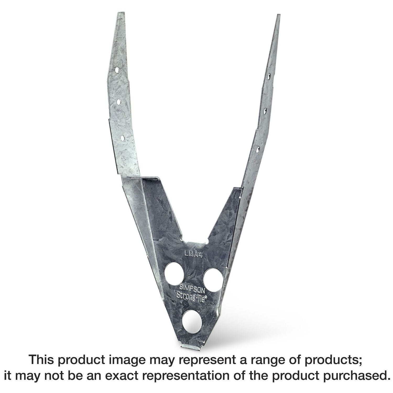 Simpson Strong-Tie LMA4Z LMAZ ZMAX Galvanized Mudsill Anchor for 2x4 or 3x4