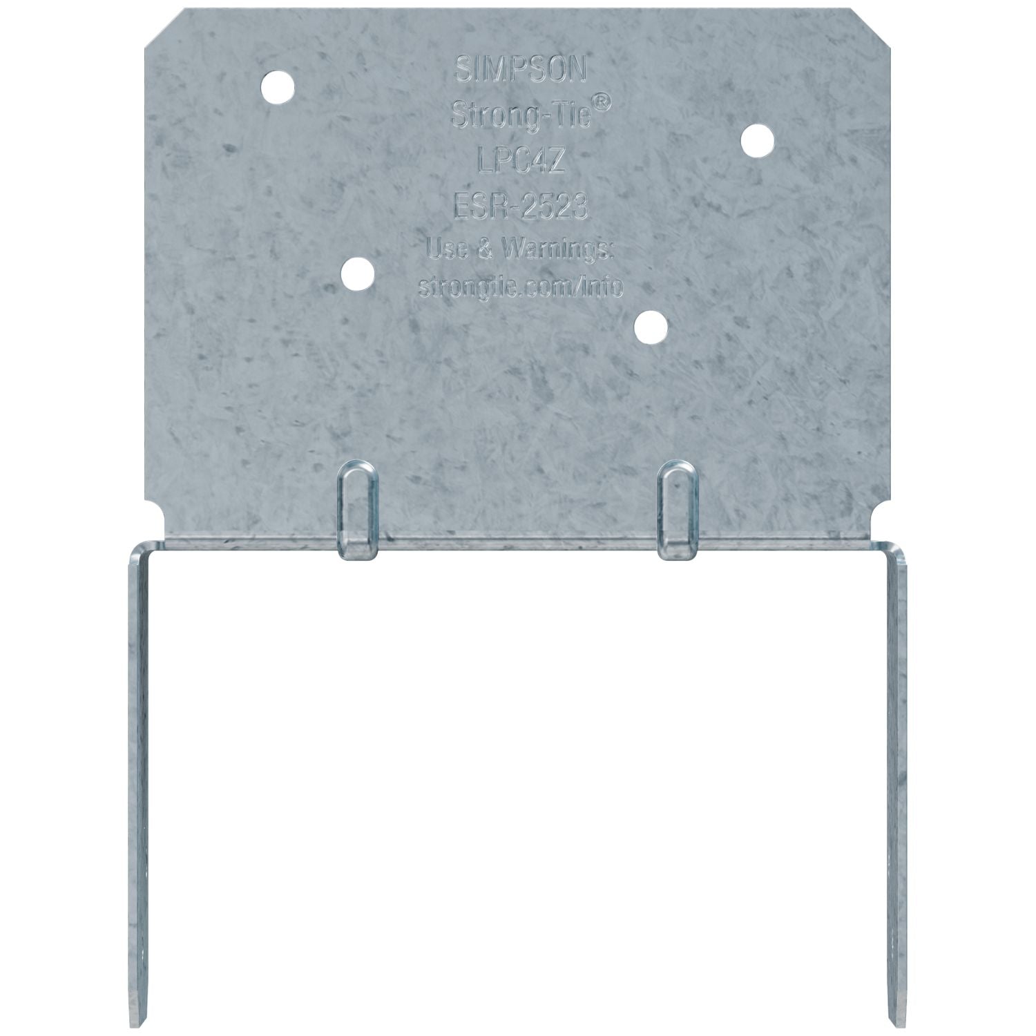 Simpson Strong-Tie LPC4Z LPCZ ZMAX Galvanized Adjustable Post Cap for 4x