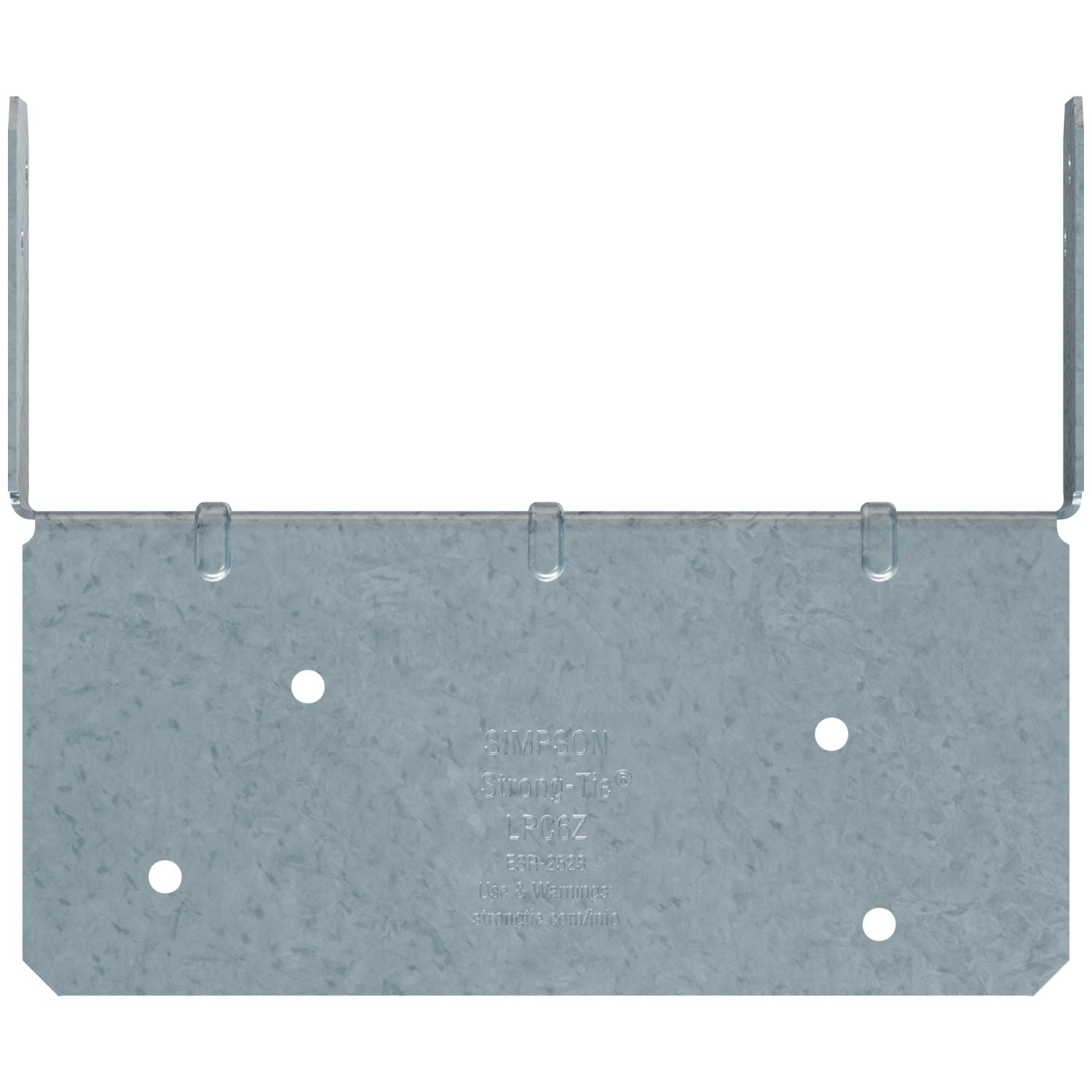 Simpson Strong-Tie LPC6Z LPCZ ZMAX Galvanized Adjustable Post Cap for 6x