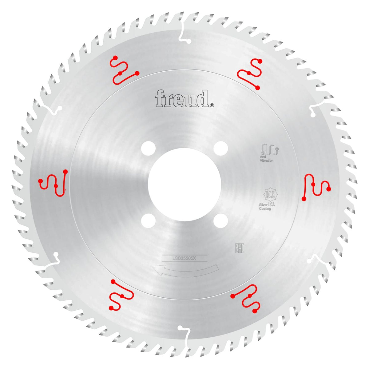 Freud LSB35505X 355mm Panel Sizing Saw Blade for Horizontal Beam Saw (Extended Life)
