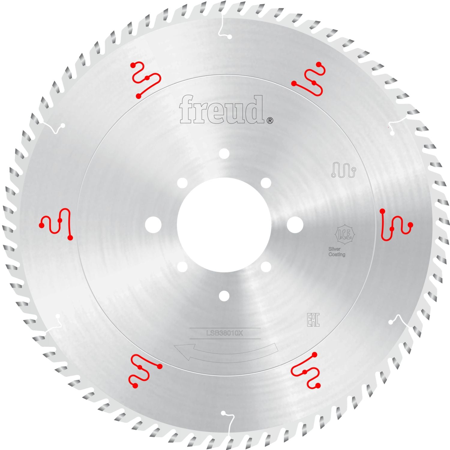 Freud LSB38010X 380mm Extended Life Panel Sizing Blade for Horizontal Beam Saw