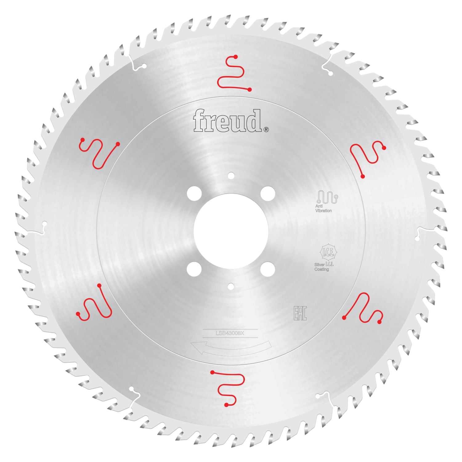 Freud LSB43008X 430mm Panel Sizing Saw Blade for Horizontal Beam Saw (Extended Life)