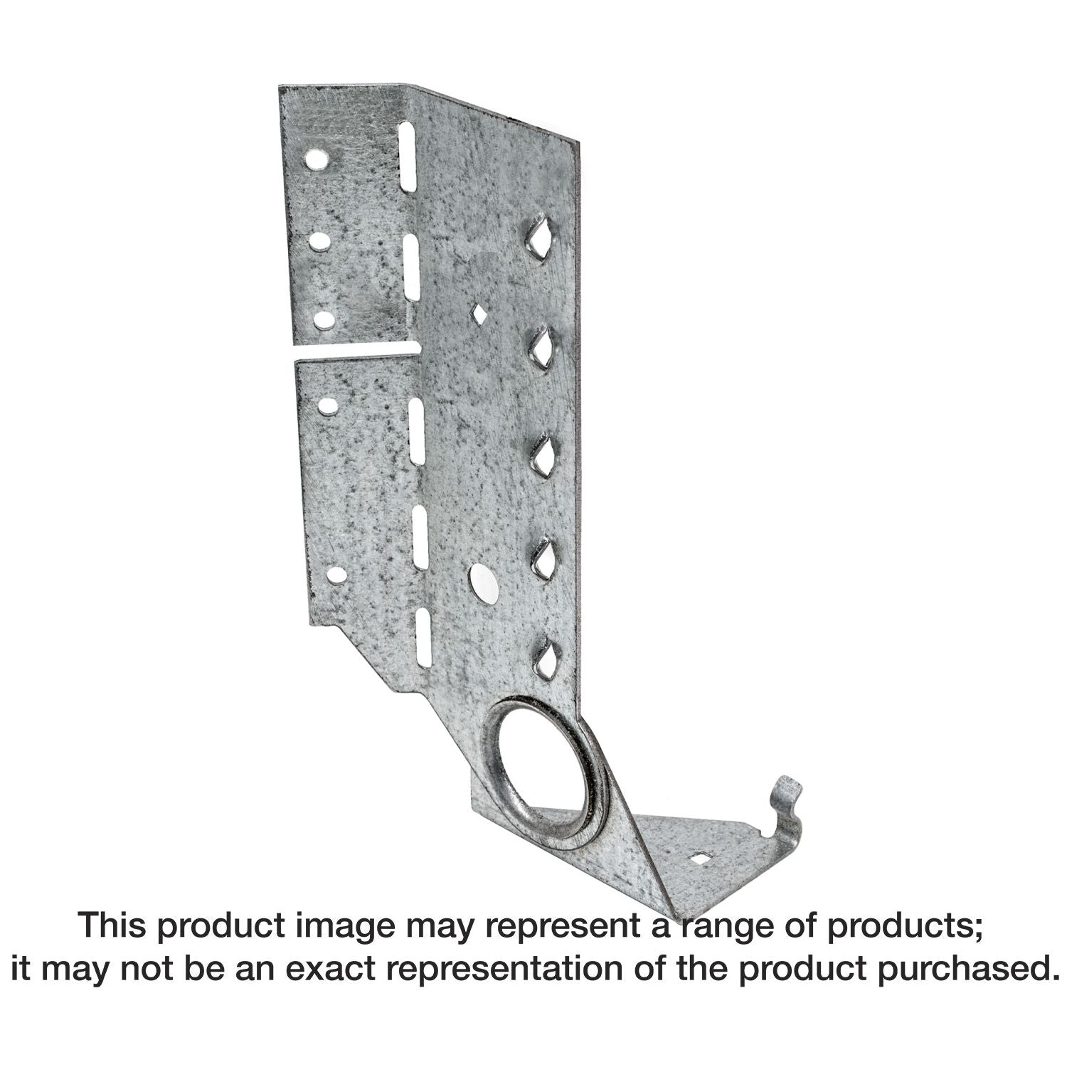 Simpson Strong-Tie LSSJ210LZ LSSJ ZMAX Face-Mount Adjustable Light Slopeable/Skewable Jack Hanger for 2x10, Left