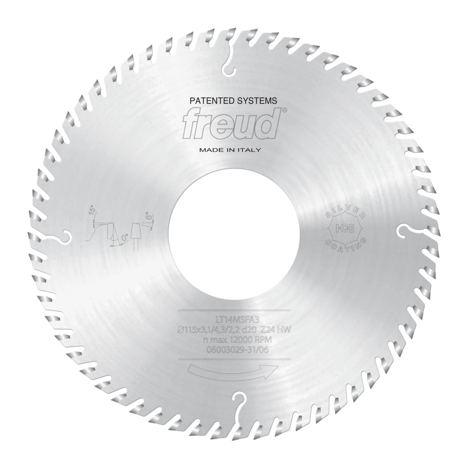 Freud LT14MSFA3 255mm Hogging Saw Blade (Customized)