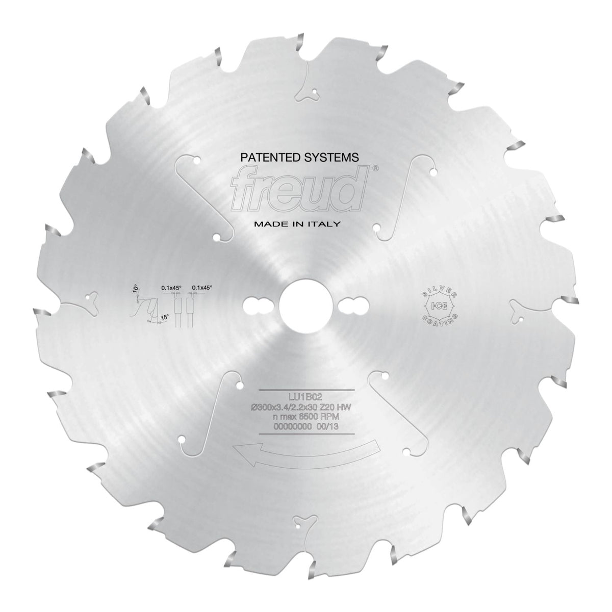 Freud LU1B02 300mm Carbide Tipped Saw Blade for Ripping & Crosscutting