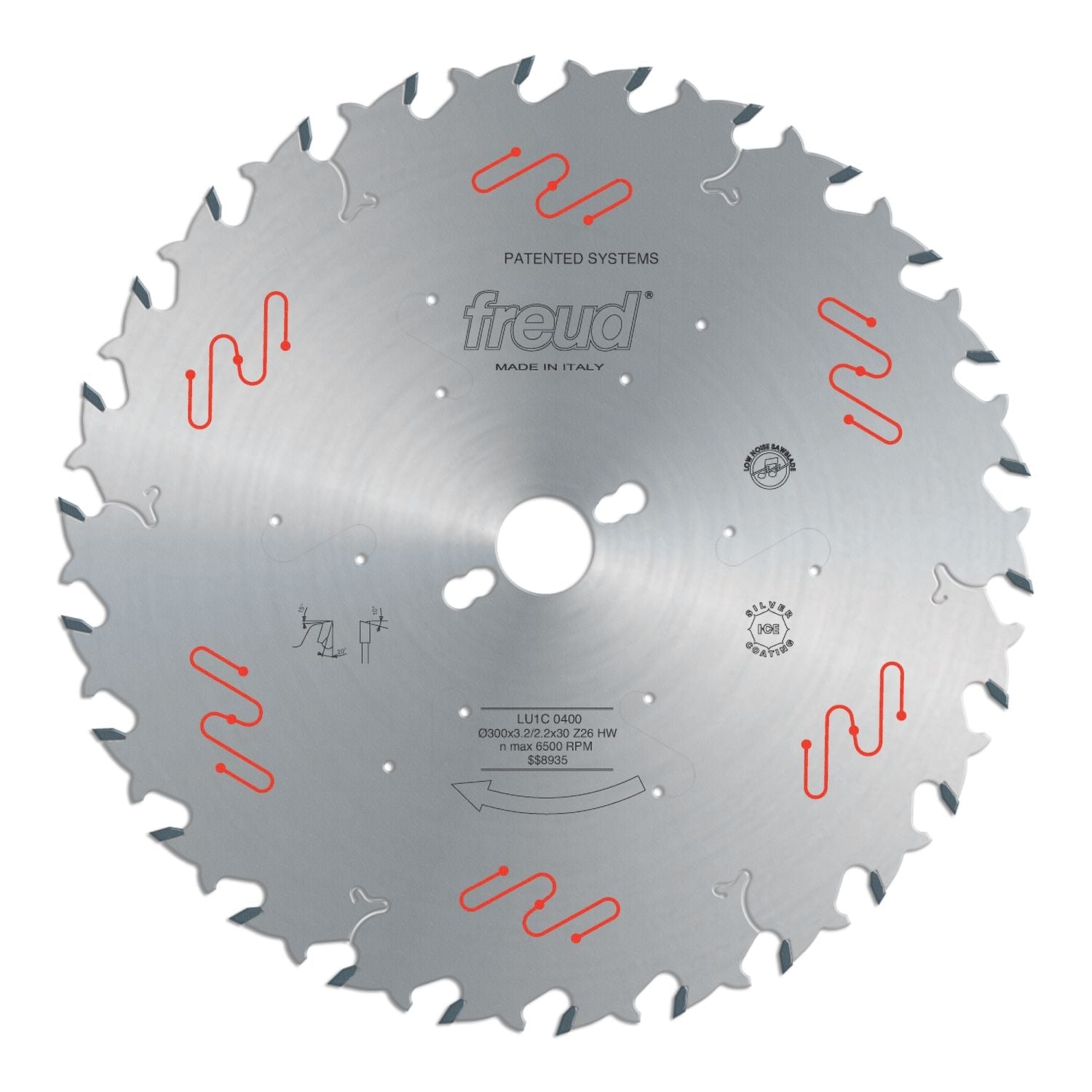Freud LU1C04 300mm Carbide Tipped Saw Blade to Cut Solid Wood