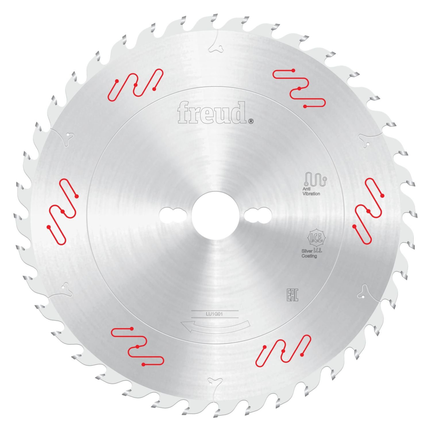 Freud LU1G01 250mm Carbide Tipped Saw Blade for Ripping & Crosscutting