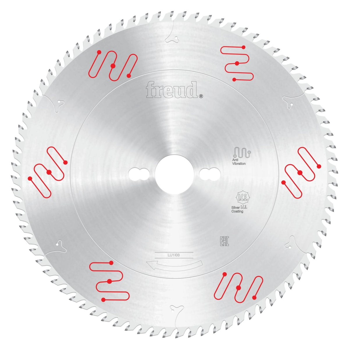 Freud LU1I03 250mm Carbide Tipped Saw Blade for Crosscutting