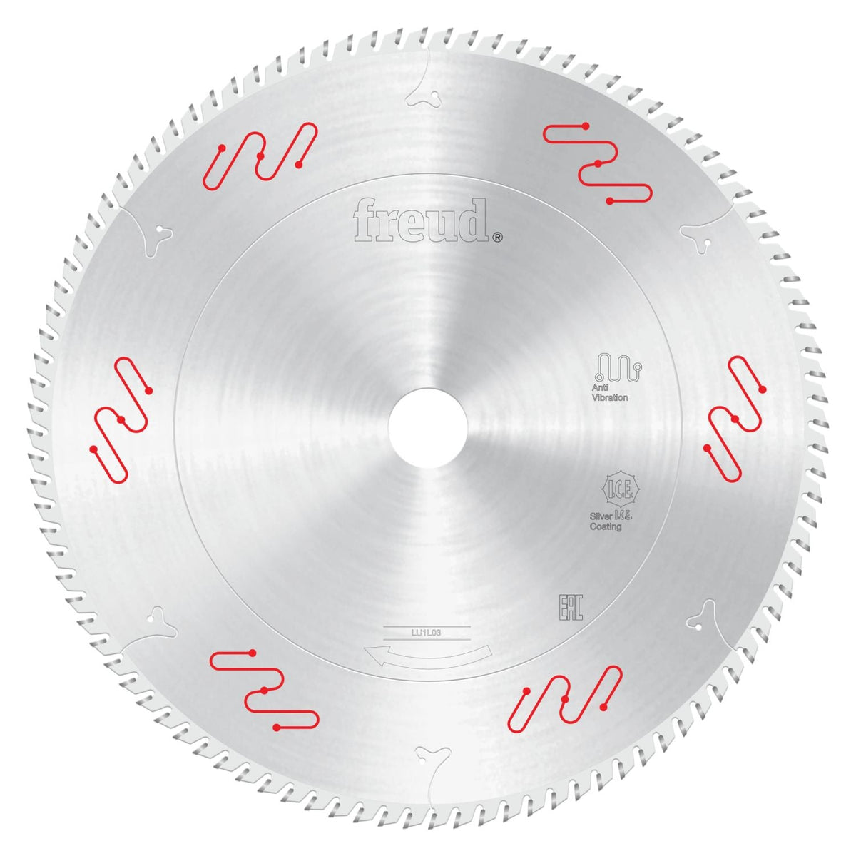 Freud LU1L03 255mm Carbide Tipped Saw Blade for Crosscutting
