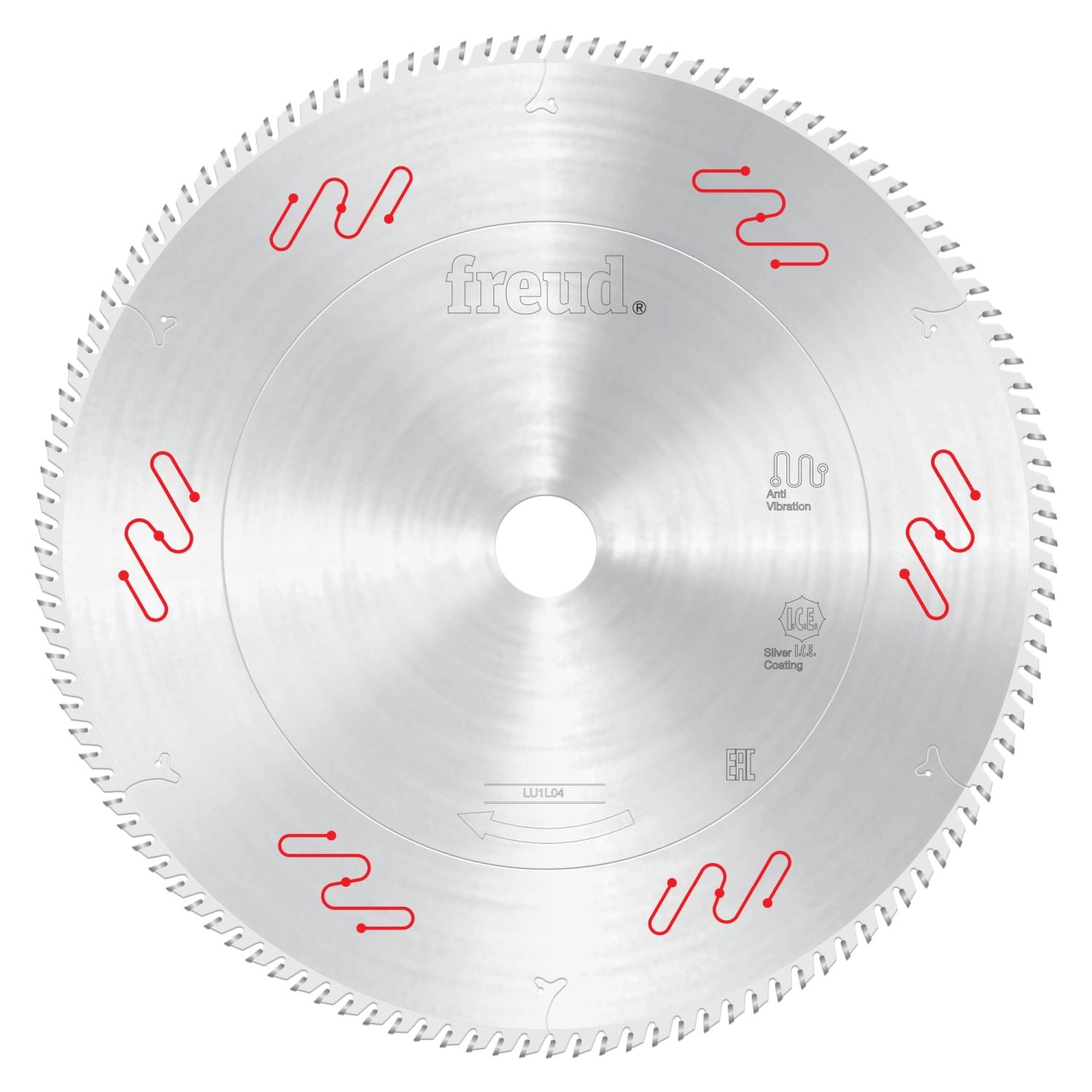 Freud LU1L04 255mm Carbide Tipped Saw Blade for Crosscutting