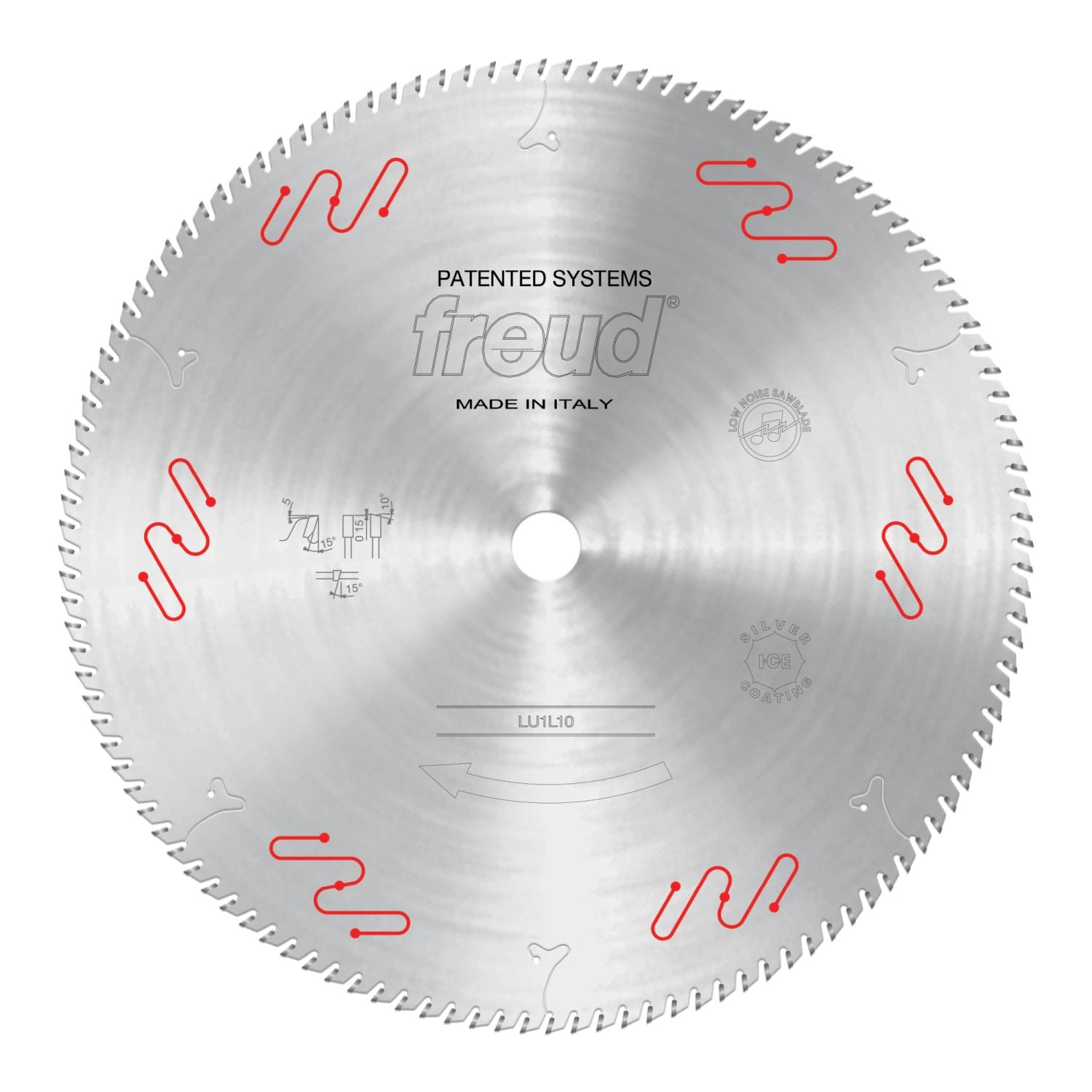 Freud LU1L10 355mm Carbide Tipped Saw Blade for Crosscutting