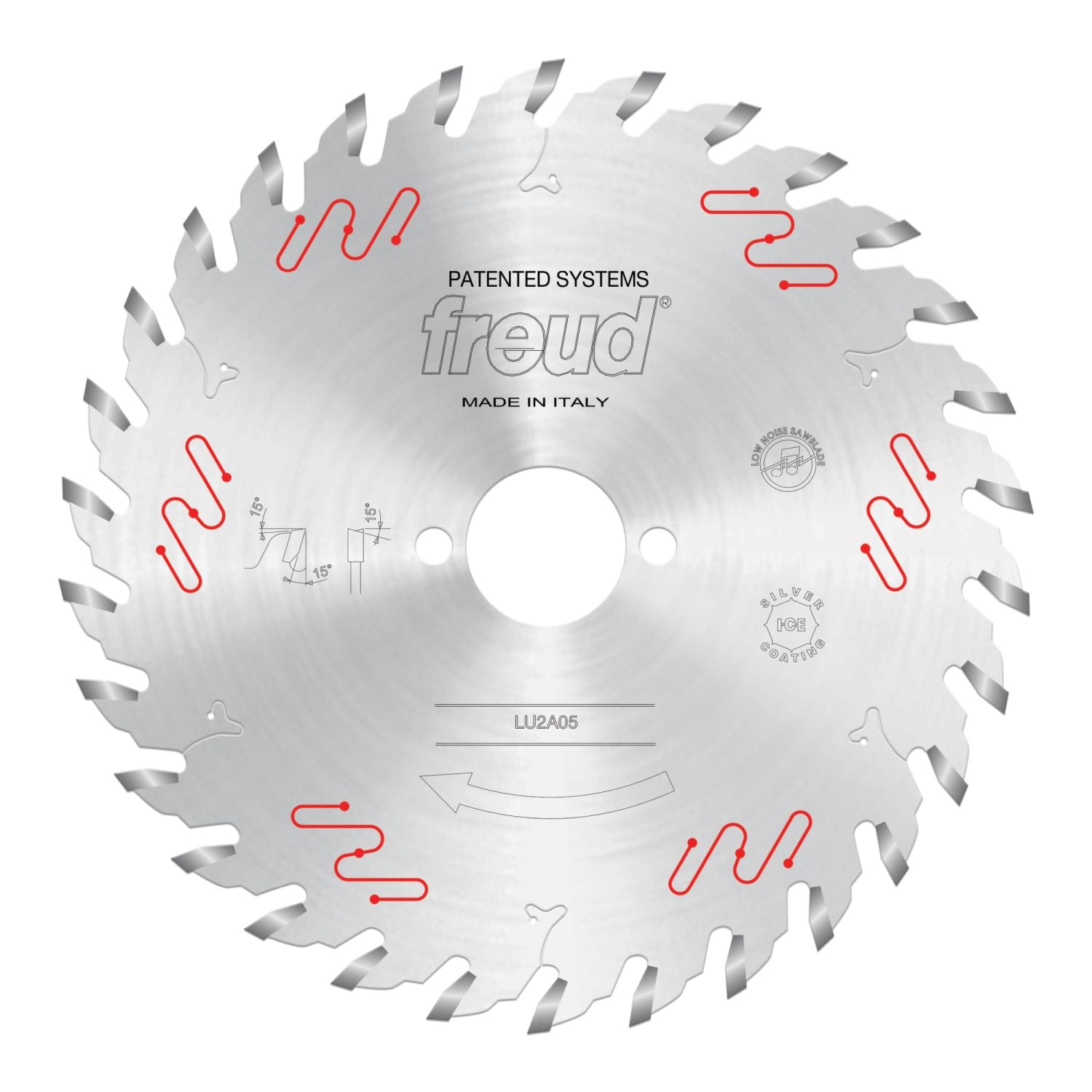 Freud LU2A05 180mm Carbide Tipped Saw Blade for Ripping & Crosscutting