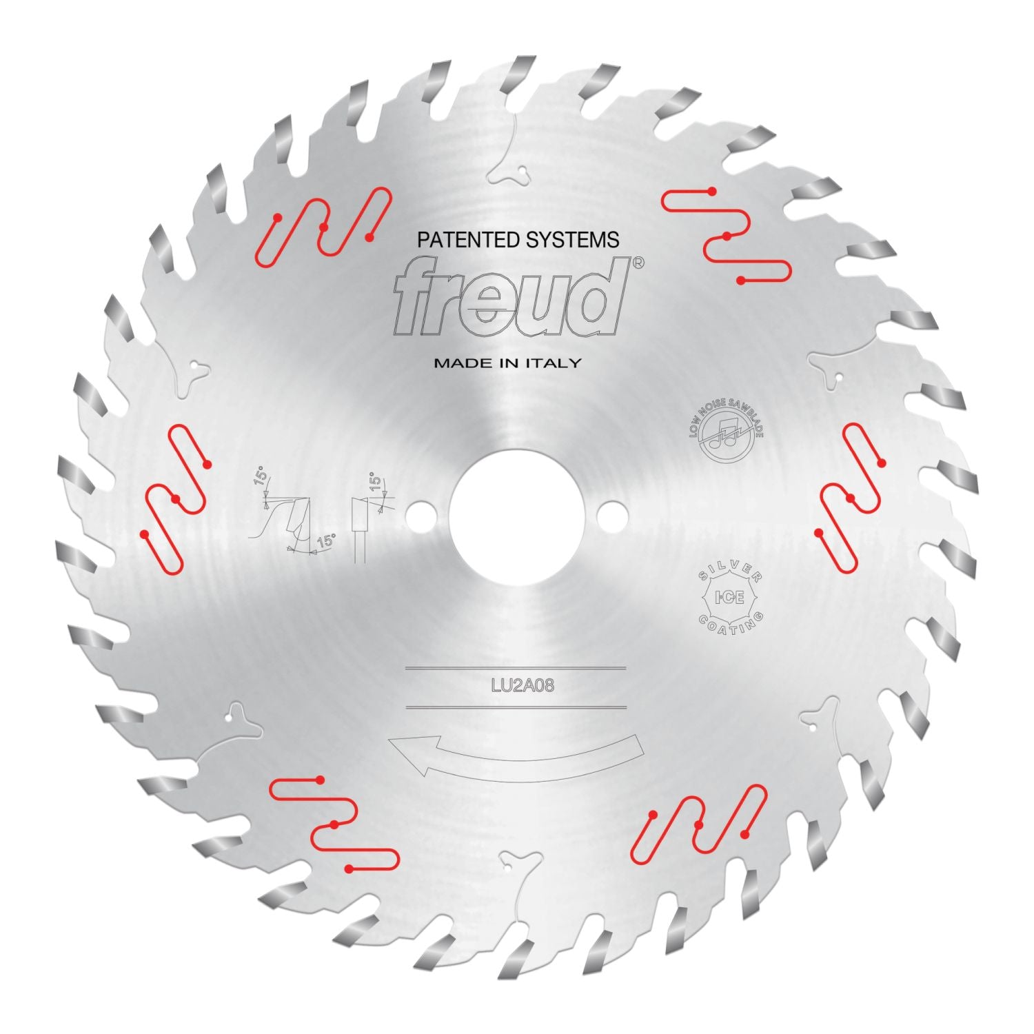 Freud LU2A08 200mm Carbide Tipped Saw Blade for Ripping & Crosscutting