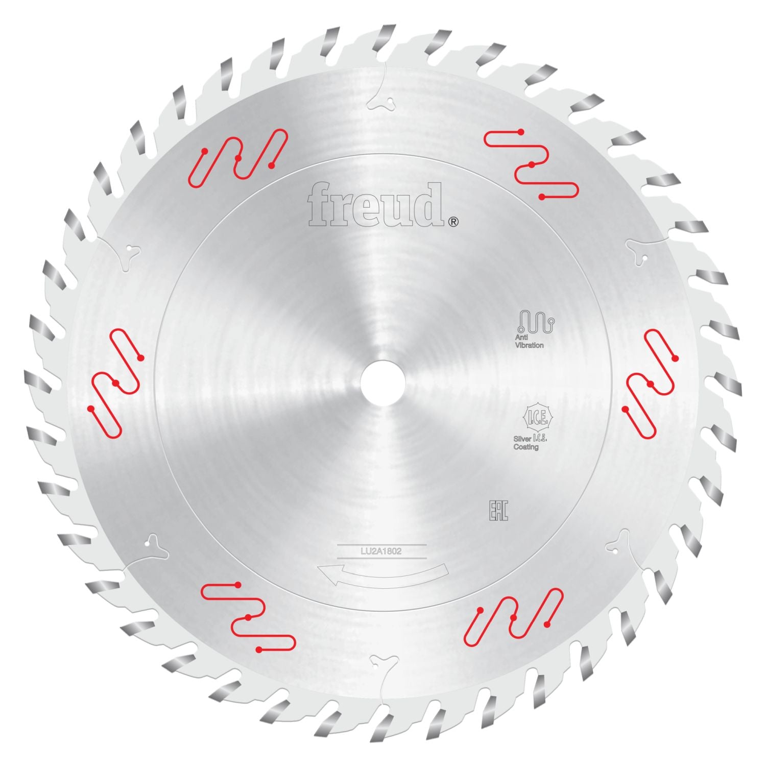 Freud LU2A1802 10 in. Carbide Tipped Blade for Ripping & Crosscutting