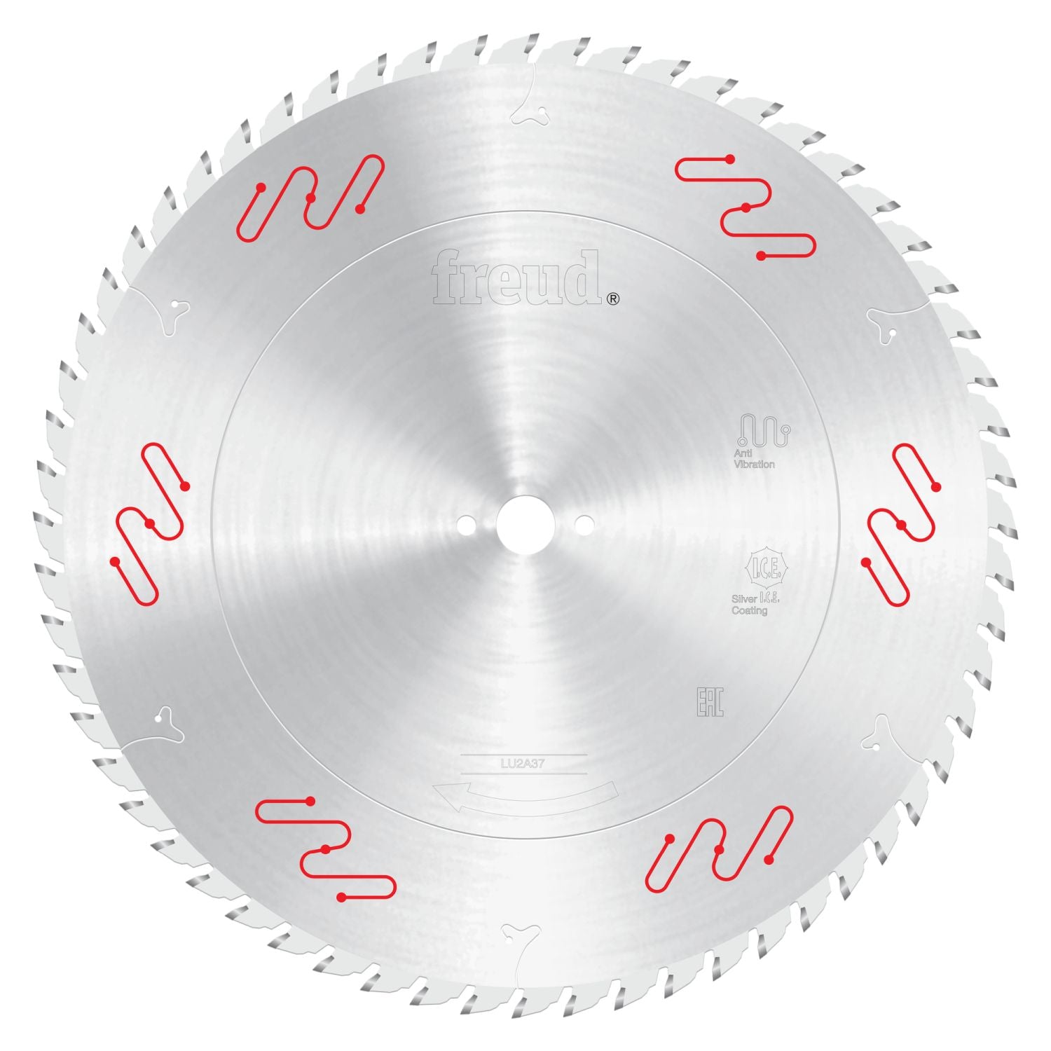 Freud LU2A37 500mm Carbide Tipped Saw Blade for Ripping & Crosscutting