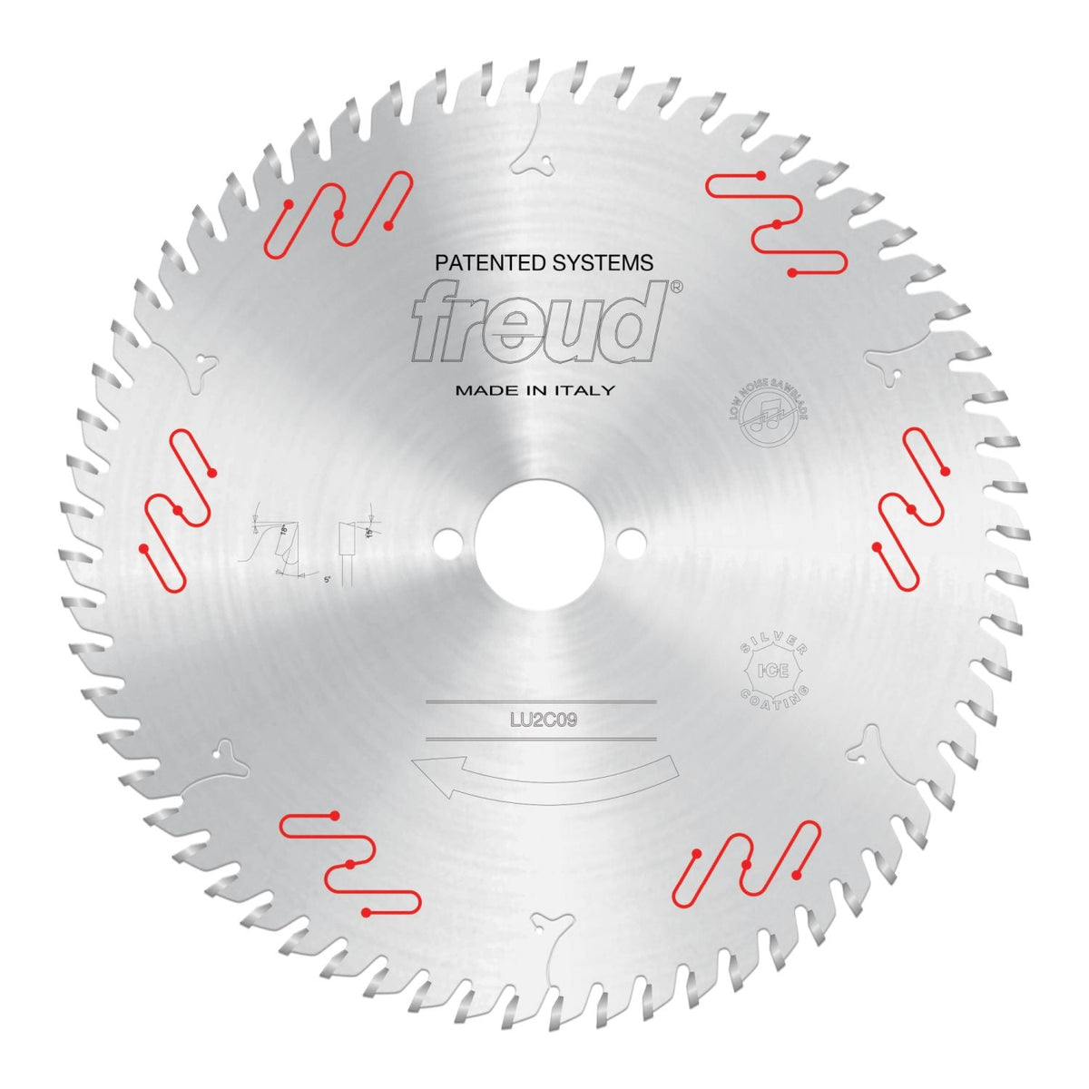 Freud LU2C09 220mm Carbide Tipped Saw Blade for Crosscutting